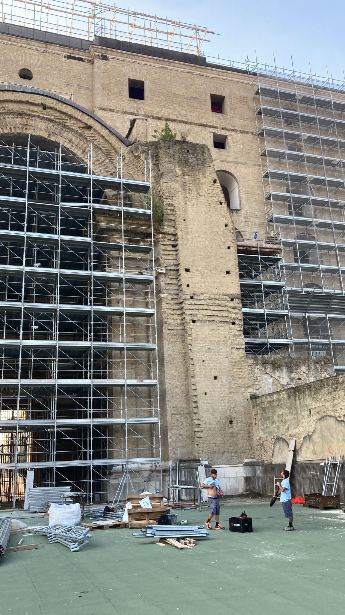 Restauro Basilica Storica